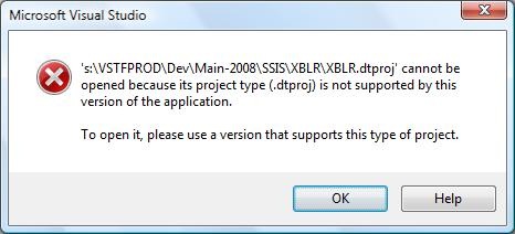 SSIS Package Error